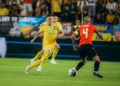 Ndeshja Ukrainë-Shqipëri/ Pjesa e dytë nis me gol, ukrainasit tundin rrjetën
