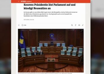 Gazeta gjermane “Der Spiegel” analizon situatën në Kosovë: Kurti, politikan autoritar