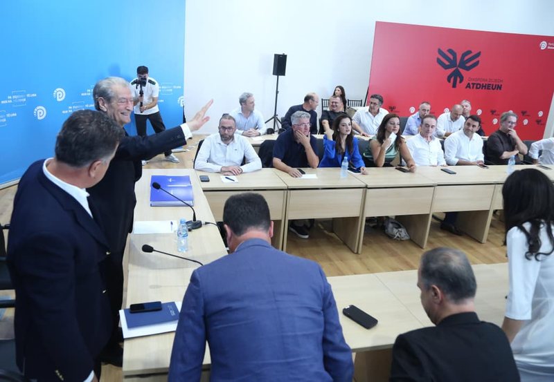 PD mbledh Kryesinë të hënën  priten ndryshime në statut  Në pikëpyetje  neni Basha  pas lëvizjes së Salianjit