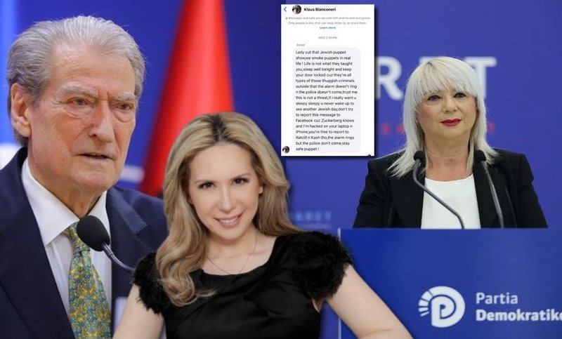 Berisha hodhi mbi Ramën  përgjegjësinë  për kërcënimin ndaj Kalasë  Evi Kokalari publikon meszhin  Këta të PD janë kllouna  jam pa fjalë