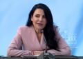 VIDEO / E emocionuar dhe e përlotur, Balluku i jep porosinë e fundit stafit: Mbani mend diçka…