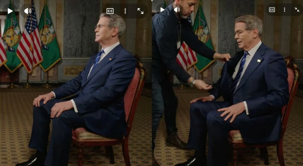  Presidenti të kërkon menjëherë    Sekretari i Thesarit të SHBA bëhet për  ujë të ftohtë   ikën nga intervista