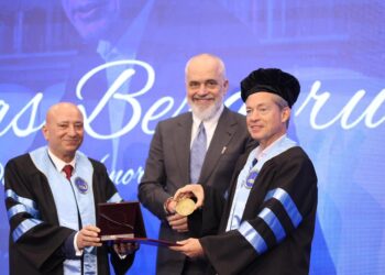Nicolas Berggruen dhe Olivier Berggruen nderohen me titullin “Doctor Honoris Causa”
