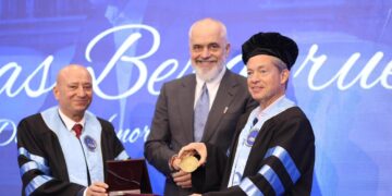 Nicolas Berggruen dhe Olivier Berggruen nderohen me titullin “Doctor Honoris Causa”