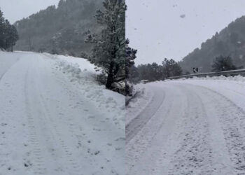 Reshje dëbore dhe në Qafën e Llogarasë, zbardhet rruga, borëpastrueset në terren