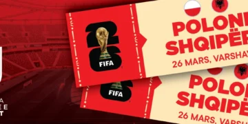Ndeshja Poloni-Shqipëri për playoffin e Botërorit 2026, FSHF hap aplikimet për biletat për tifozët shqiptarë