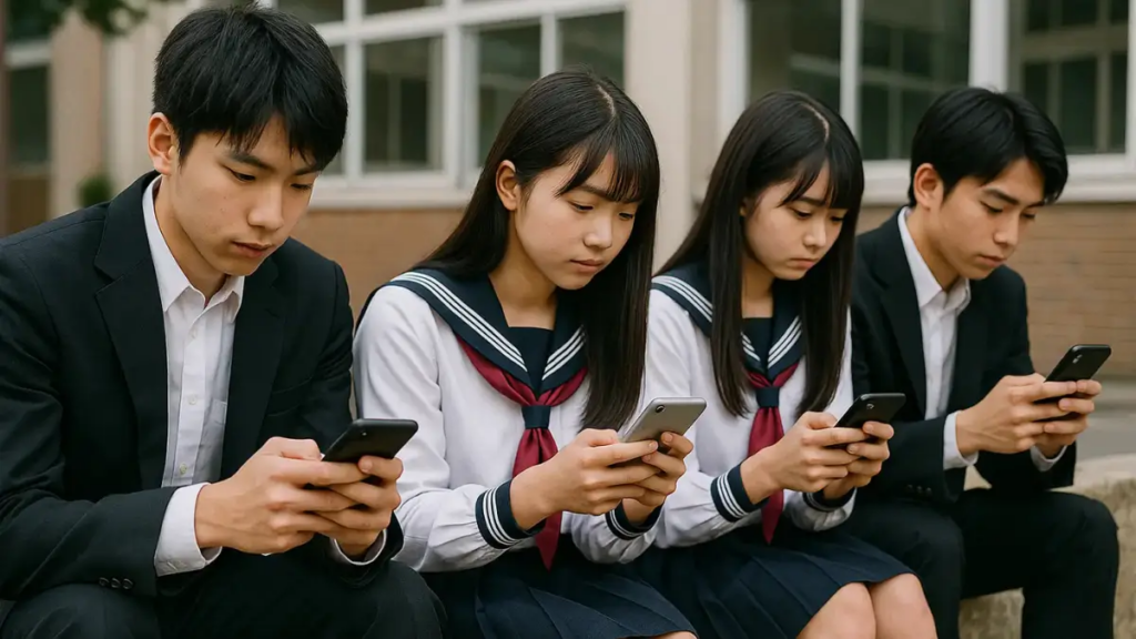 Qyteti japonez u thotë  mjaft  celularëve  Vetëm 2 orë përdorim në ditë