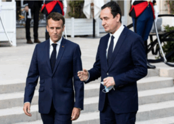 Albin Kurti vizitë zyrtare në Paris, pritet nga presidenti francez Macron
