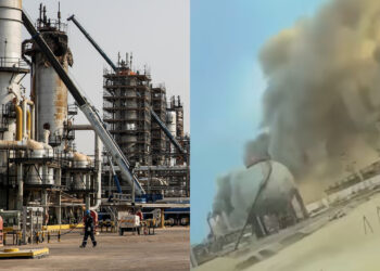 Një nga rafineritë më të mëdha të naftës në botë goditet nga një dron iranian, Arabia Saudite ndalon disa operacione në Ras Tanura