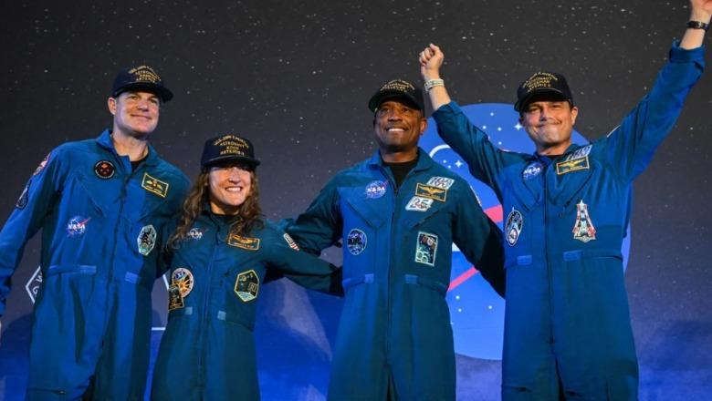 4 astronautët e Artemis II ndajnë eksperiencat e tyre  Toka mes errësirës  si anije që  lundronte  në univers