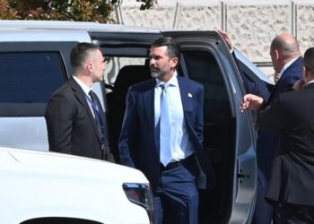 VIDEO / Nga Miami në zemër të Ballkanit: Djali i Donald Trump në oborrin e Dodikut