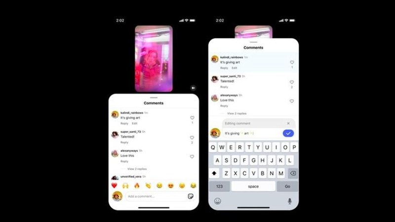 Një mundësi për të ndryshuar mendje  Instagram lejon redaktimin e komenteve