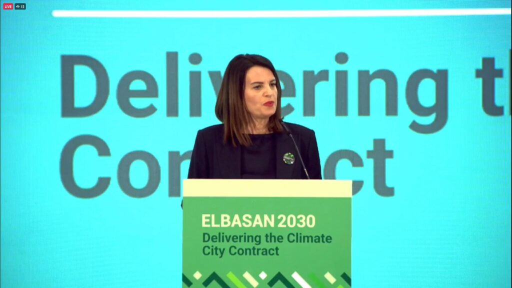 Samiti i Klimës  Koçiu  Elbasani në lista krah Amsterdamit dhe Madridit  1 3 qytetet e vetme të Ballkanit Perëndimor me përgjegjësinë 