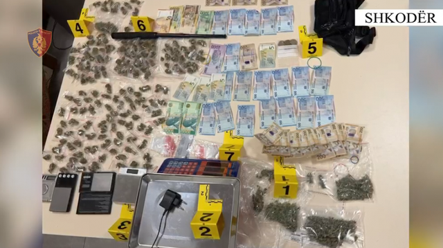 Morën ambient me qira në Shkodër për fshehjen e drogës  dy të arrestuar  një në kërkim