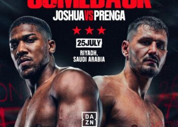 Kristian Prenga “trondit” botën e boksit/ Duel historik ndaj Anthony Joshua më 25 korrik në Arabinë Saudite