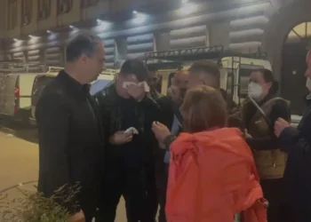 Protesta e PD-së, Noka lëndohet nga gazi lotsjellës