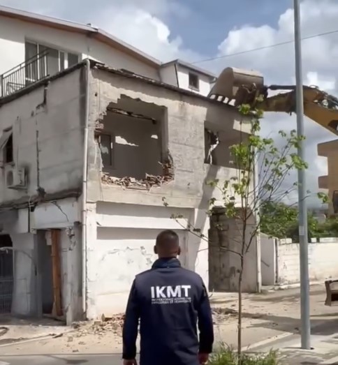 IKMT prish objektin dykatësh në Tiranë  pjesë e projektit të Unazës së Madhe  VIDEO 