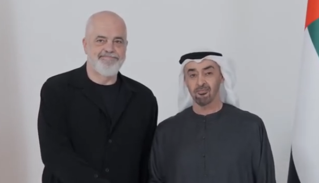 Rama ndan video nga takimi me Presidentin e Emirateve  Më e mira është përpara 