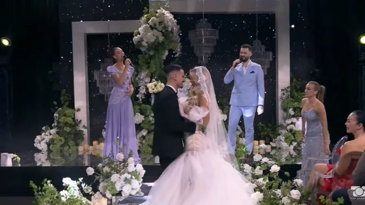  Ju shpall zyrtarisht burrë e grua   Mateo dhe Brikena shkëmbejnë unazat  banorja  Dua të jem përgjithmonë me ty