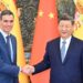 Xi Jinping pret në Pekin kryeministrin spanjoll Sançez