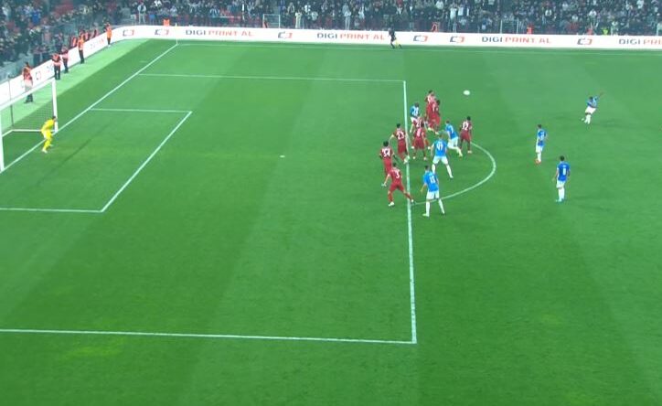 Tirana fiton derbin me përmbysje  Partizani dorëzohet në pjesën e dytë