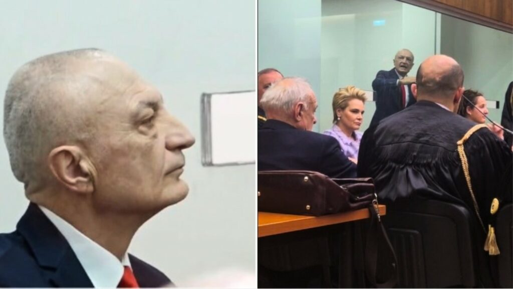 VIDEO  Momenti i parë publik i Metës që pas arrestimit  Shpifje  gënjeshtra e kallëzues të rremë 