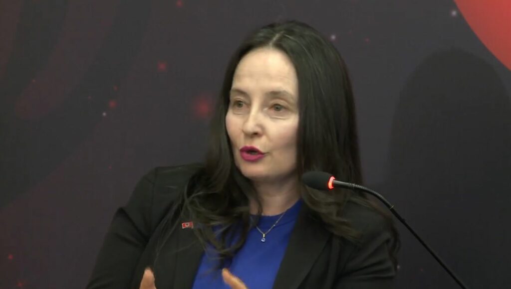 Majlinda Dhuka shqiptarëve të diasporës  Ju jeni zëri ynë  Kemi nevojë për ju  ftoni një mik 