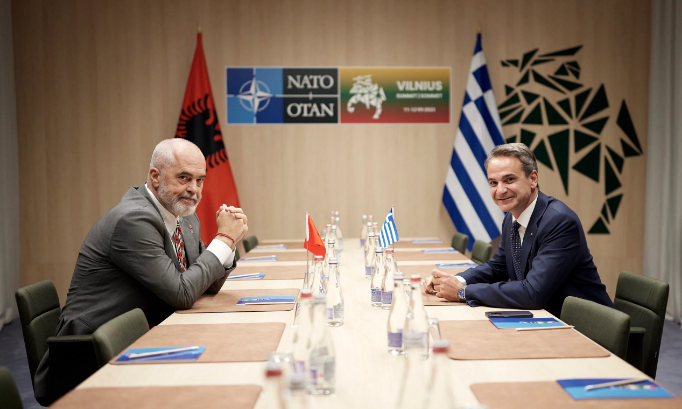 Forumi Ekonomik i Delphit  Rama pjesëmarrës në debatet globale  takim me Mitsotakis dhe liderët europianë