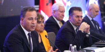 “Shqipëria, faktor kyç në NATO”, Peleshi në Forumin e Sigurisë: Aleanca me SHBA garanton paqen në rajon