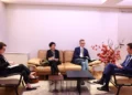 Ambasadori i BE-së takim me kryeprokurorin Olsian Çela: Bashkëpunim me KLP për standarde të larta etike