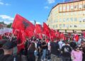 Debati për gjuhën shqipe, studentët mblidhen për protestën e thirrur në Shkup