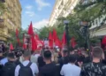Përfundon pas dy orësh protesta e studentëve shqiptarë në Shkup