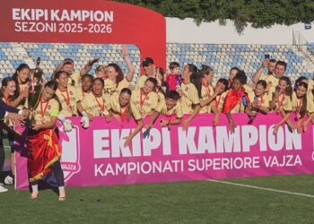 Kampione për herë të 13 radhazi, Vllaznia mbretëresha e futbollit të vajzave në Shqipëri