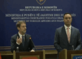 “Kosova prioritet i politikës së jashtme të Shqipërisë”, Hoxha dhe Konjufca në konferencë të përbashkët