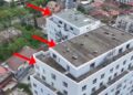 Tre kate pallati të ndërtuara pa leje, Policia dhe IMT konfiskojnë objektin e banimit në Tiranë