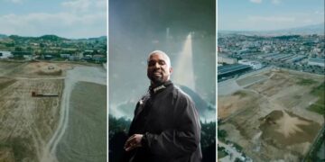 Koncerti i Kanye West në Kashar, pamje nga punimet për ndërtimin e stadiumit provizor