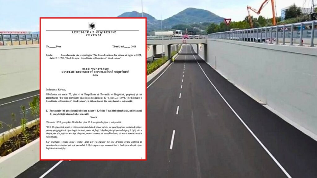 Nuk ‘falen’ më shoferët e rinj! PS ashpërson Kodin Rrugor: Zero alkool dhe goditje për shkelësit serialë