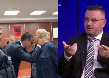 Ndrenika puthi në ballë Veliajn në sallën e gjyqit, avokati Ndreca: Nuk e dinte që po filmohej!