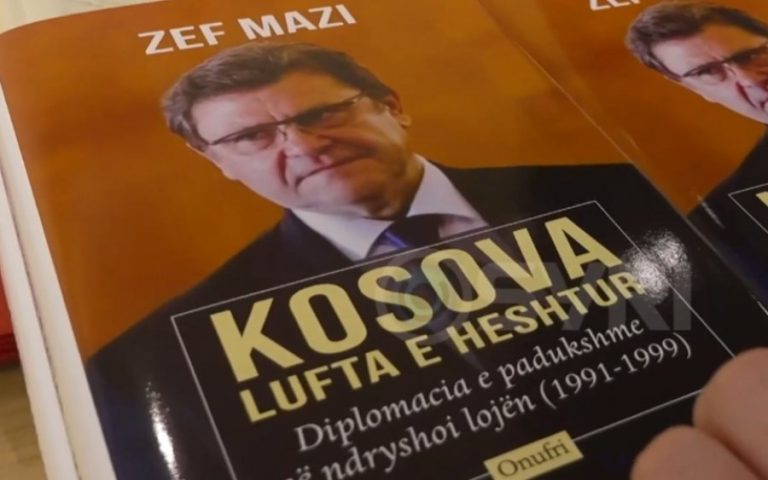 Libri i Zef Mazit për diplomacinë e Kosovës  1991 1999  promovohet në Vjenë