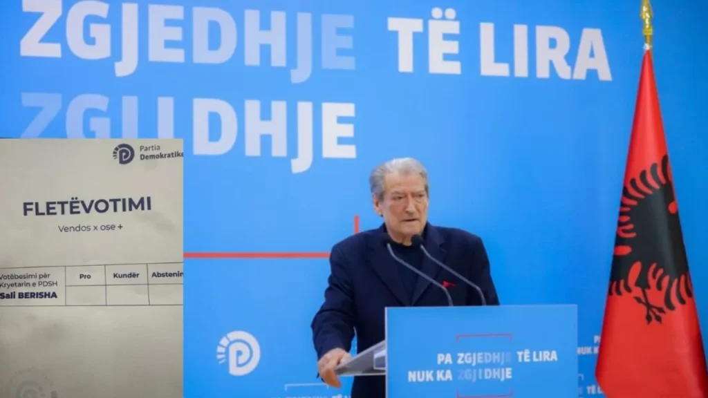 Berisha voton për veten, demokratët i bëjnë “gjëmën”: Sali, merre partinë me vete në varr