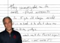 Kjo është letra e supozuar e vetëvrasjes së Epstein