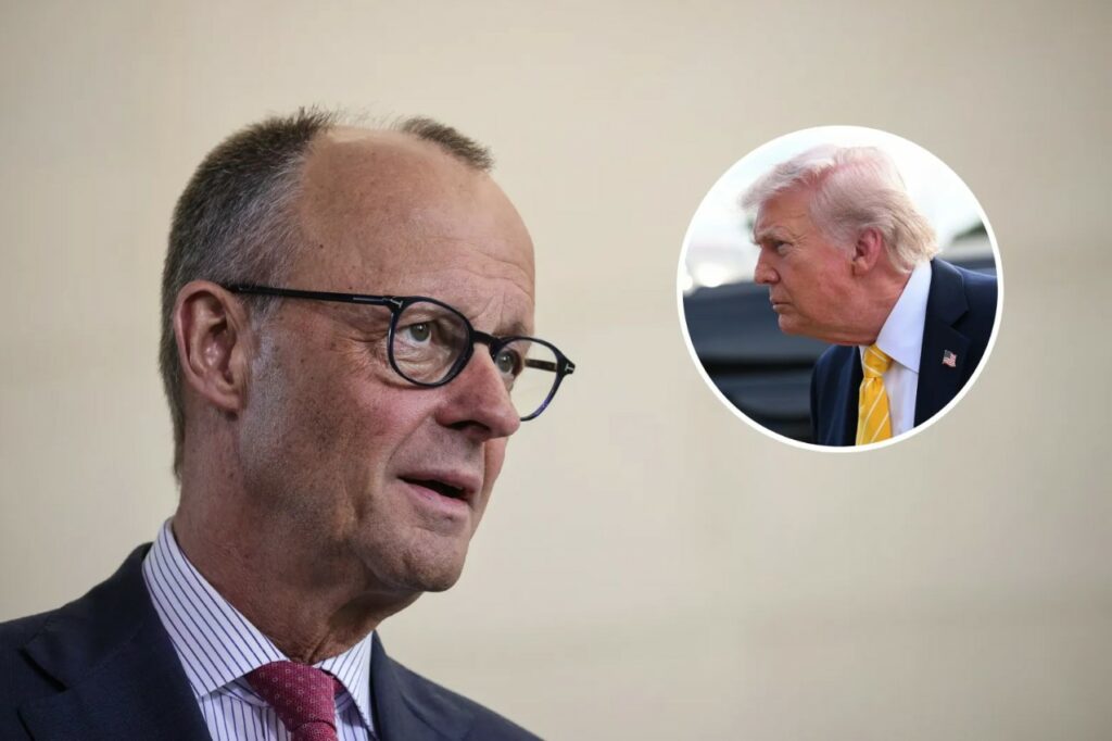  Po  ke të drejtë   Strategjia e Merz it për t u përballur me zemërimin e Trump