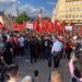 “Shqiptaria është me Shkupin”, studentët në Tiranë protestë më 26 maj