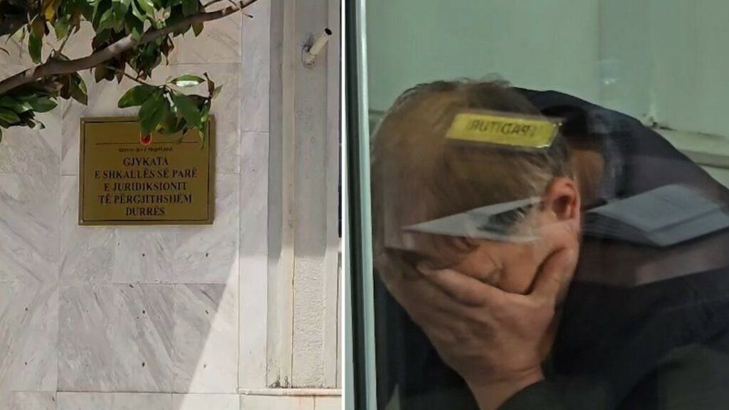 Shkaktoi aksidentin në Durrës, 57-vjeçari me kokën ulur para gjykatës. Lihet në burg