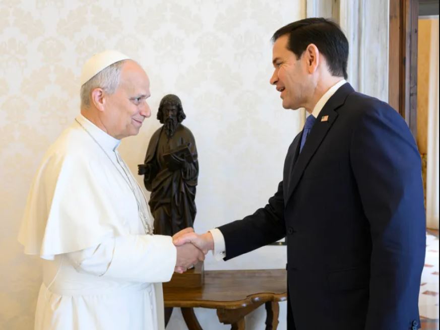 Rubio takohet me Papa Leoni XIV në Vatikan  Zbardhet çfarë u diskutua
