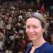 Lea Ypi publikon foton nga protesta e 11 në Tiranë: Shumë krenare…