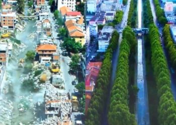 Mes ndërtimeve pa leje, kaosit e papastërtive, kontrasti i dukshëm i Tiranës së sotme me atë të prag-viteve 2000! PS publikon pamjet