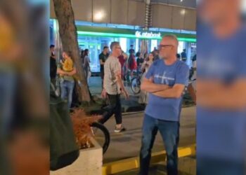 Gonzato në protestën për Zvërnecin? Delegacioni i BE-së tregon si qëndron e vërteta