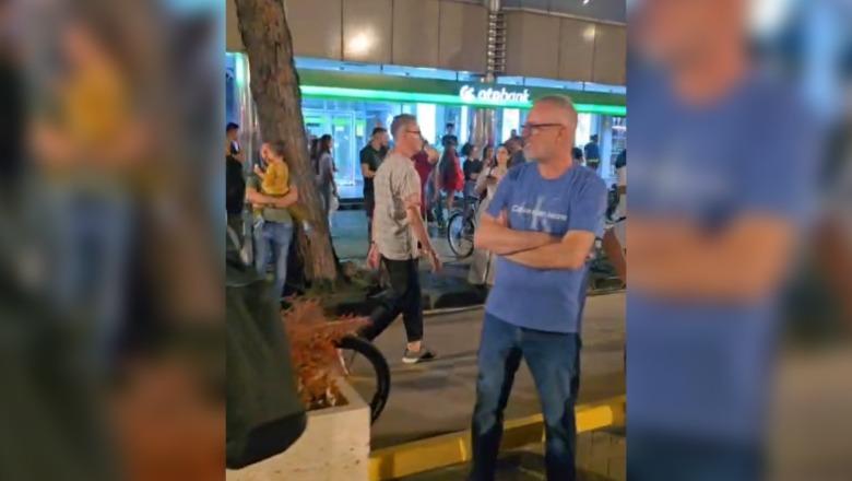Gonzato në protestën për Zvërnecin  Delegacioni i BE së tregon si qëndron e vërteta