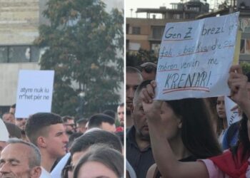 Zvërneci/ Qytetarët mblidhen në sheshin “Skënderbej”